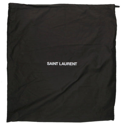 SAINT LAURENT PARIS Wide Puffer Nappa Leather Size ONE SIZE