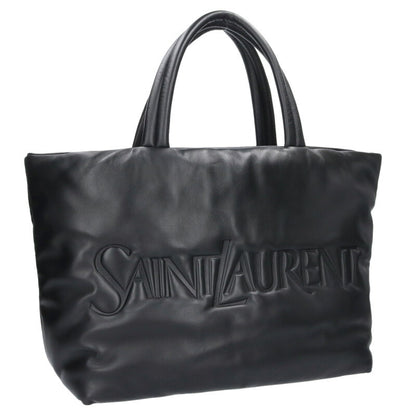 SAINT LAURENT PARIS Puffer Nappa Leather Tote Size ONE SIZE