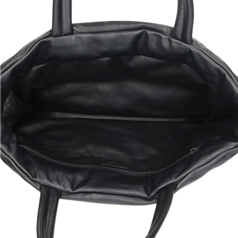 SAINT LAURENT PARIS Puffer Nappa Leather Tote Size ONE SIZE