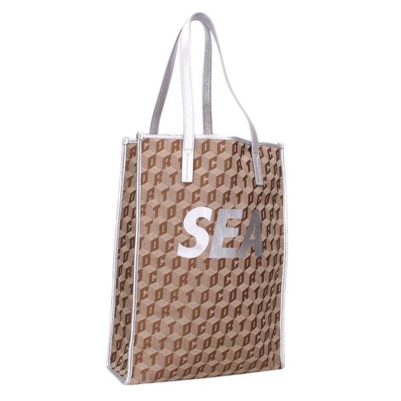 Corto Moltedo x WIND AND SEA Logo Print Tote Size ONE SIZE