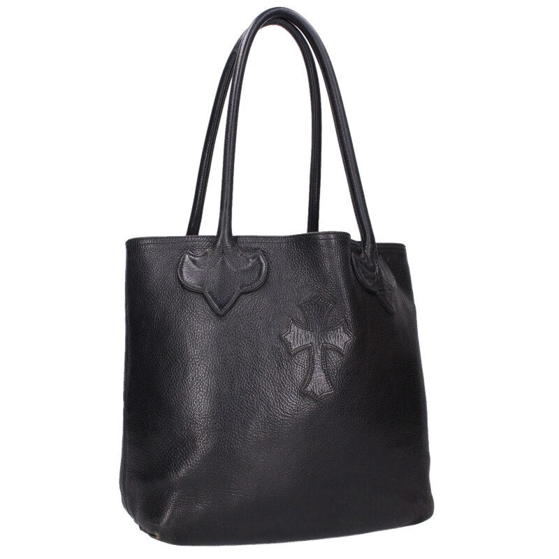 Chrome Hearts FS Tote Cross Patch Leather Tote Size Multi