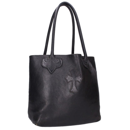 Chrome Hearts FS Tote Cross Patch Leather Tote Size Multi
