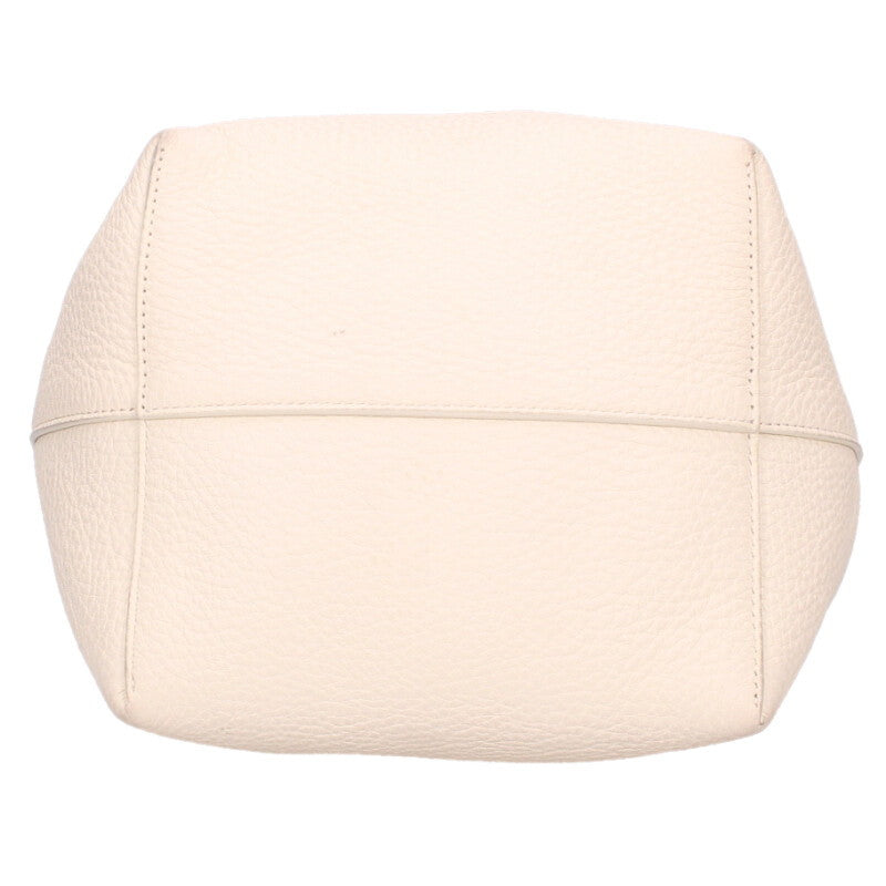 THEROW Park Tote Medium Leather Bag White Size ONE SIZE