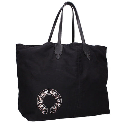Chrome Hearts LUCILLE Leather Trim Canvas Tote Size ONE SIZE