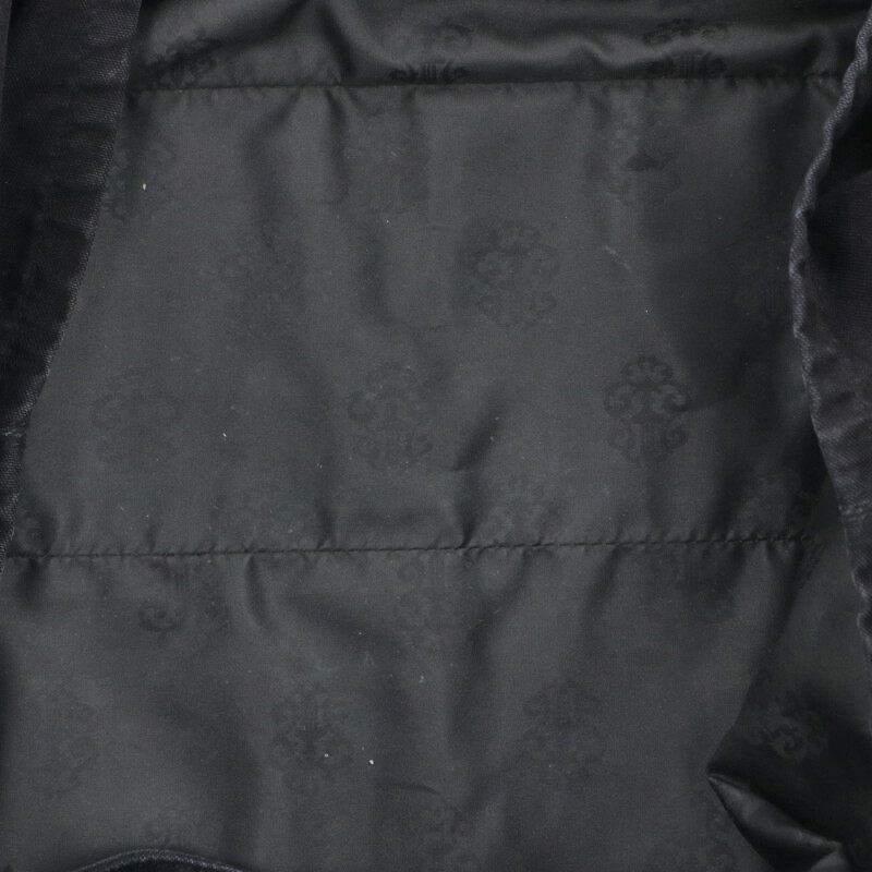 Chrome Hearts LUCILLE Leather Trim Canvas Tote Size ONE SIZE
