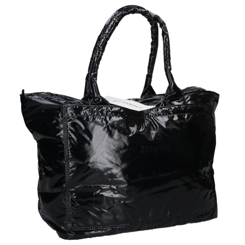 RAMIDUS MIRAGE L Logo Print Tote Bag Black Size ONE SIZE