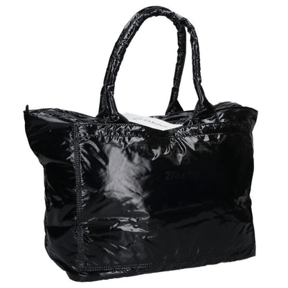 RAMIDUS MIRAGE L Logo Print Tote Bag Black Size ONE SIZE