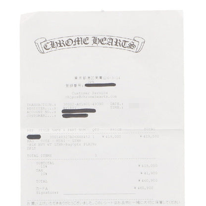 Chrome Hearts Tote Mini Labelled ONE SIZE Size ONE SIZE
