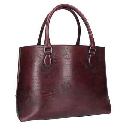 Berluti Toujours Calligraphy Leather Tote Bag Size ONE SIZE