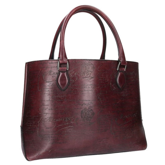 Berluti Toujours Calligraphy Leather Tote Bag Size ONE SIZE