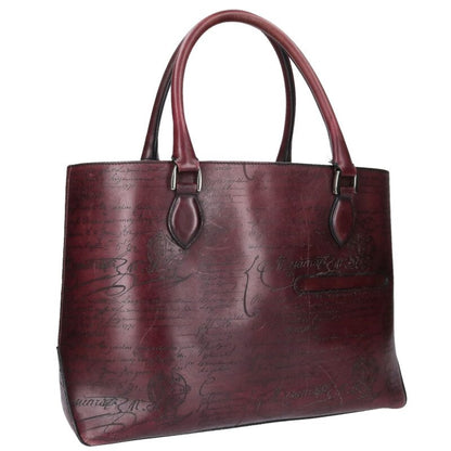 Berluti Toujours Calligraphy Leather Tote Bag Size ONE SIZE