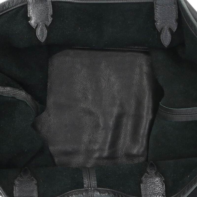 Chrome Hearts Lucille Leather Tote Bag Black Size ONE SIZE