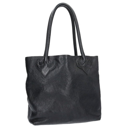 Chrome Hearts FS Tote Cross Patch Leather Bag Size ONE Black