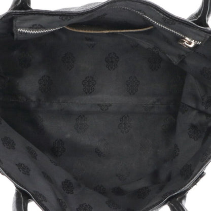 Chrome Hearts FS Tote Cross Patch Leather Bag Size ONE Black