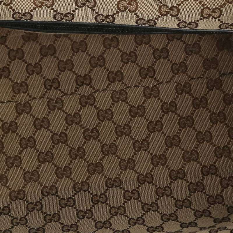 GUCCI Double G Drawstring Tote Bag Black Size ONE SIZE