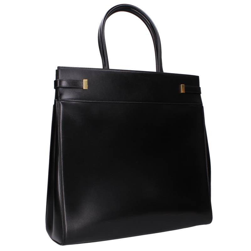 SAINT LAURENT PARIS Manhattan Leather Tote Bag Size ONE SIZE