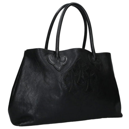 Chrome Hearts 3 Cemetery Leather Tote ONE SIZE Size ONE SIZE