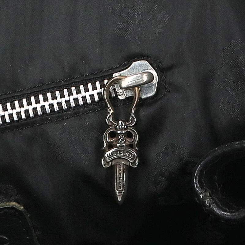Chrome Hearts 3 Cemetery Leather Tote ONE SIZE Size ONE SIZE