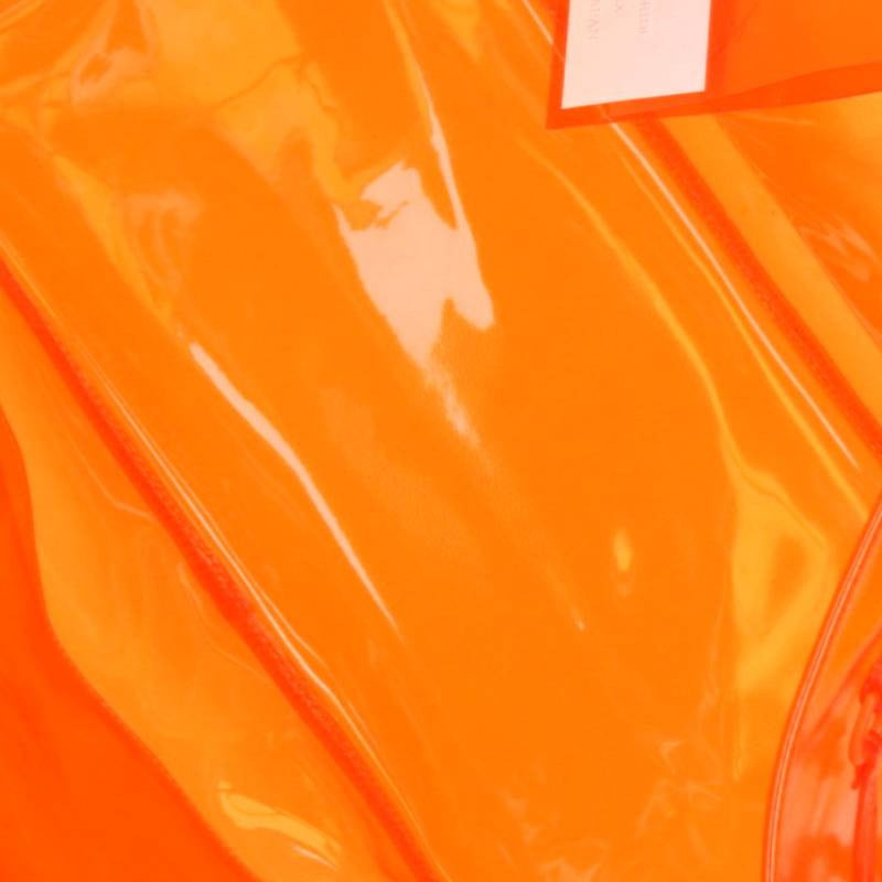READYMADE Logo Vinyl Roomy Tote Bag Orange Size ONE SIZE