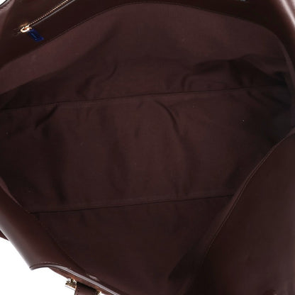 Salvatore Ferragamo Suede Leather Bag Brown Size ONE SIZE