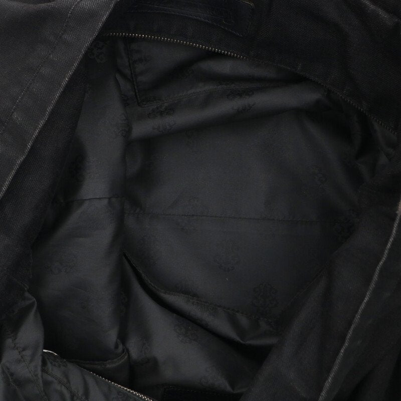 Chrome Hearts Black Silver Tote Bag Size ONE SIZE