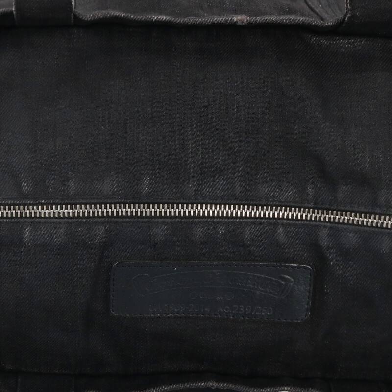 Chrome Hearts Black Silver Tote Bag Size ONE SIZE