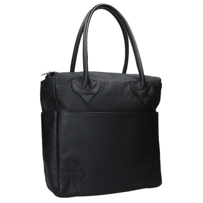 Chrome Hearts Cross Patch Leather Tote