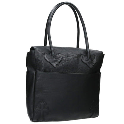 Chrome Hearts Cross Patch Leather Tote
