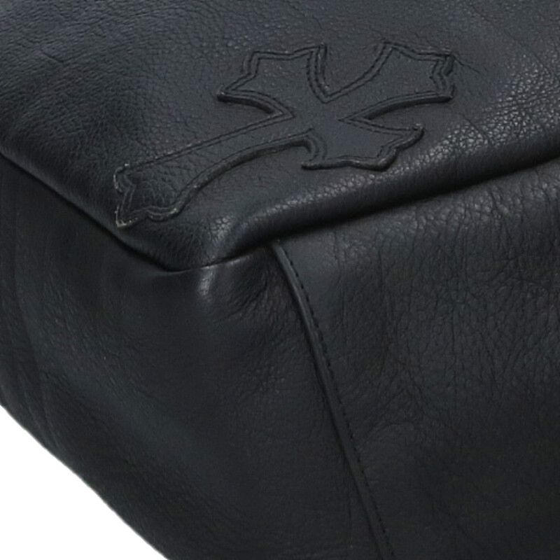 Chrome Hearts Cross Patch Leather Tote