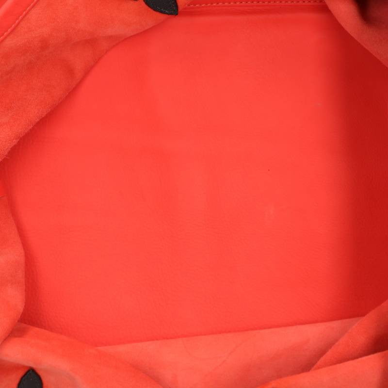 Chrome Hearts LUCILLE Red/Black Leather Tote Size ONE SIZE
