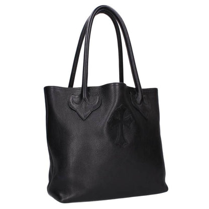 Chrome Hearts FS Tote Leather Bag Black Size ONE SIZE