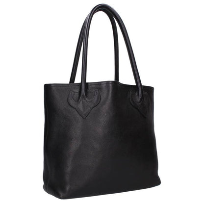 Chrome Hearts FS Tote Leather Bag Black Size ONE SIZE
