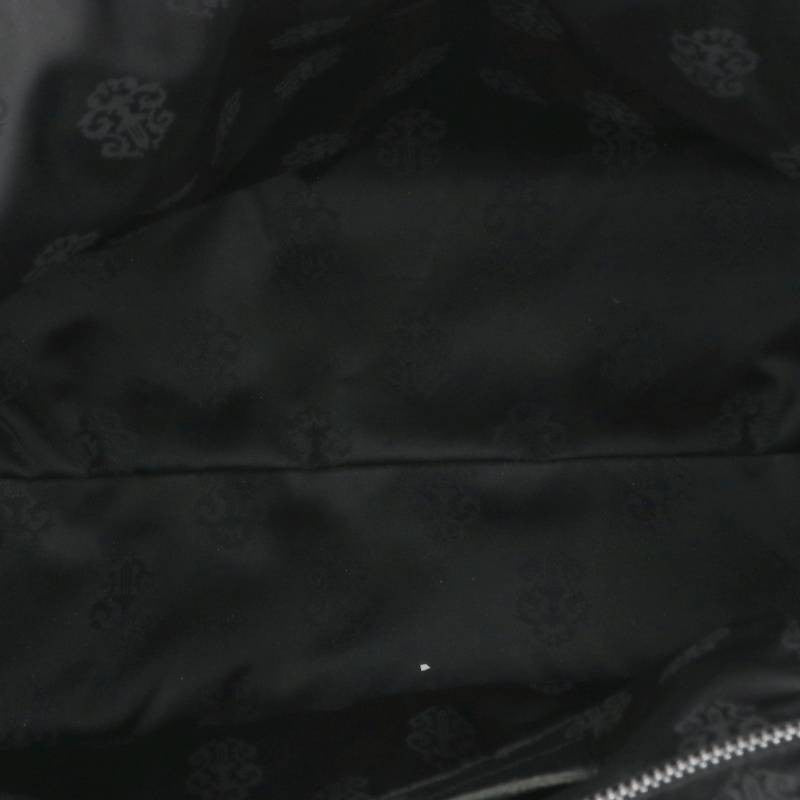Chrome Hearts FS Tote Leather Bag Black Size ONE SIZE