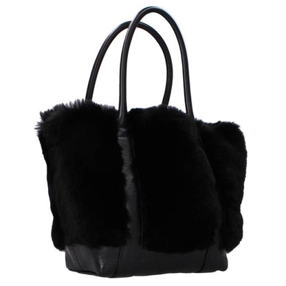 Chrome Hearts TOTE MINI Fur Leather Tote Bag Size ONE SIZE