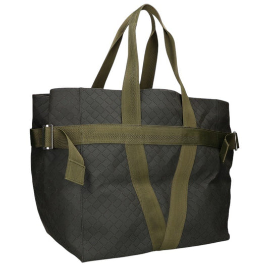 BOTTEGA VENETA Rubber Intrecciato Bag Khaki Size ONE SIZE