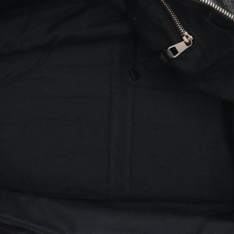 BALENCIAGA 297727 Leather Tote Bag Black Size ONE SIZE