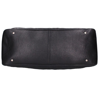BALENCIAGA 297727 Leather Tote Bag Black Size ONE SIZE
