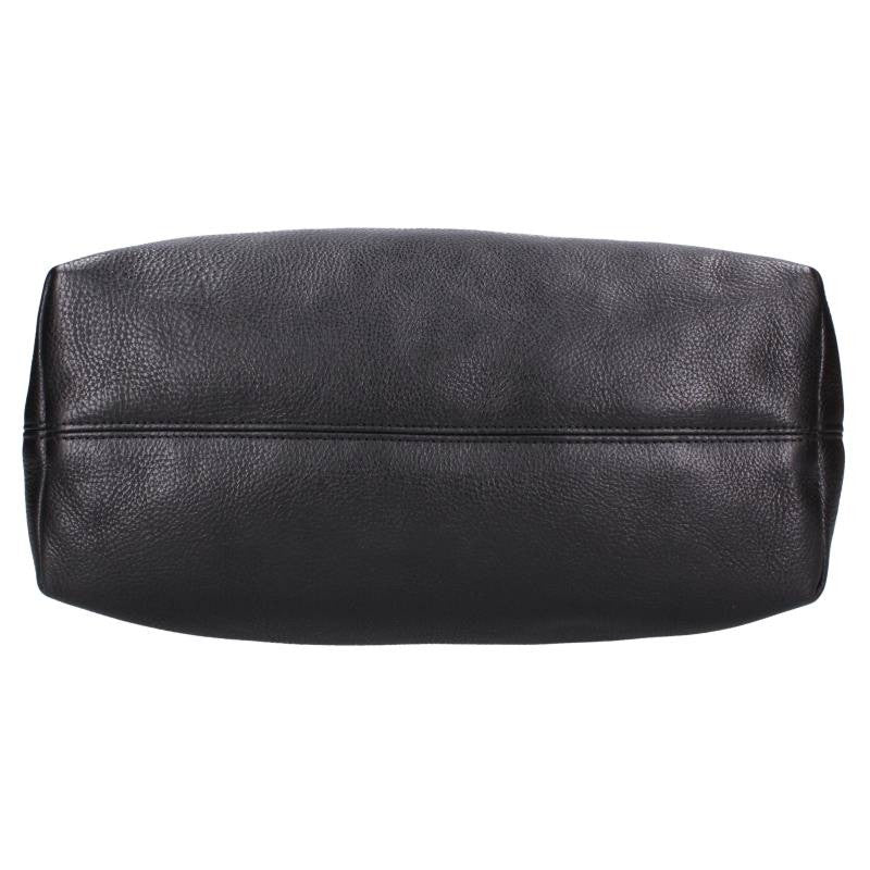 Chrome Hearts FS Tote Cross Patch Leather Bag Size ONE Black