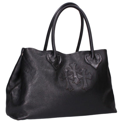 Chrome Hearts 3 Cemetery Cross Tote Black Size ONE SIZE