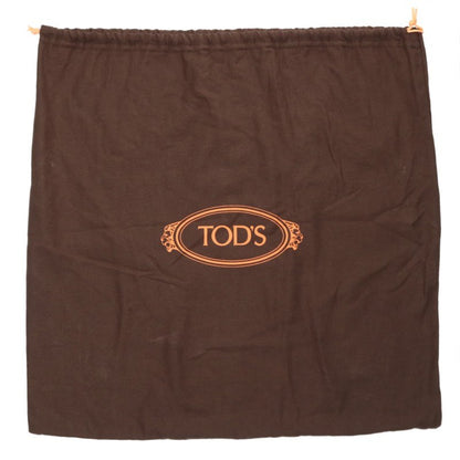 TODS Di Bag Folio Leather Tote Bag Bordeaux Size ONE SIZE