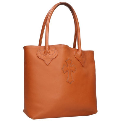 Chrome Hearts FS Tote Cross Patch Bag Brown Size ONE SIZE