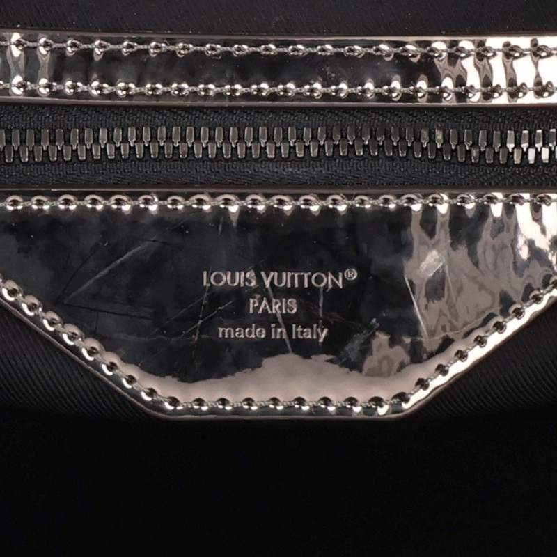 LOUISVUITTON Monogram Shopper Tote Bag Silver Size MM