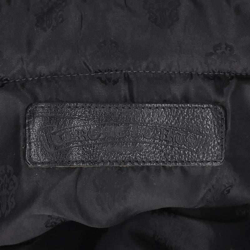 Chrome Hearts TOTE 4POCKET Leather Bag Black Size ONE SIZE