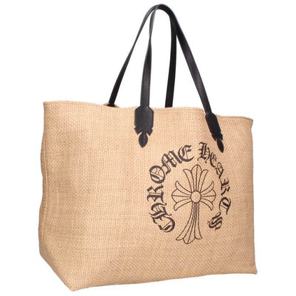Chrome Hearts LARGE BEACHES Tote Bag Beige Multi Size L