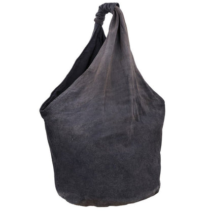 OUR LEGACY Washed Painted Drip Tote Bag Black Size ONE SIZE