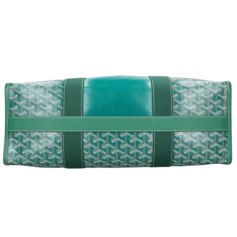 GOYARD Green Villette MM PVC Coated Canvas Tote Bag Size MM