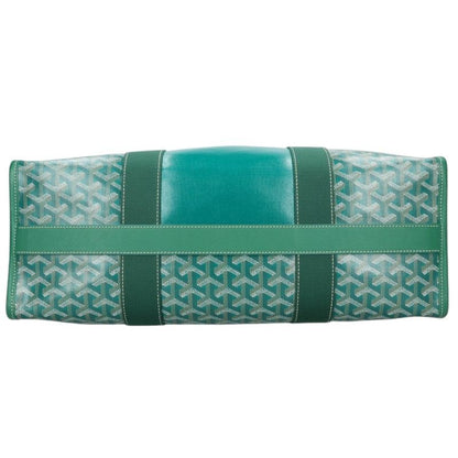 GOYARD Green Villette MM PVC Coated Canvas Tote Bag Size MM