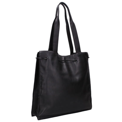 GUCCI Tom Ford Era Leather Tote Bag Black