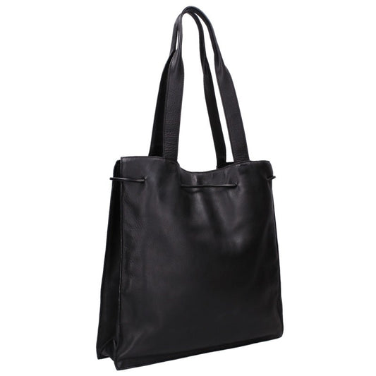 GUCCI Tom Ford Era Leather Tote Bag Black