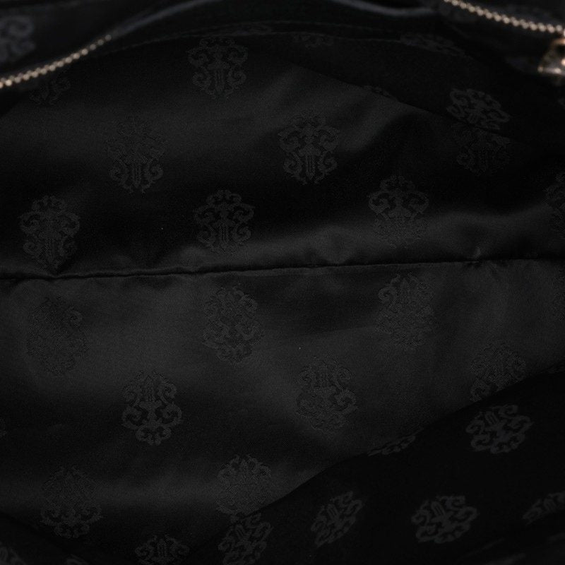 Chrome Hearts FS TOTE Cross-Patch Leather Bag Size ONE Black
